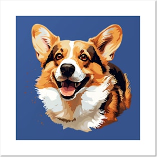 corgi Posters and Art